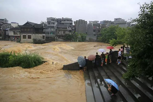 洪水突发，安徽客户请耐心等待